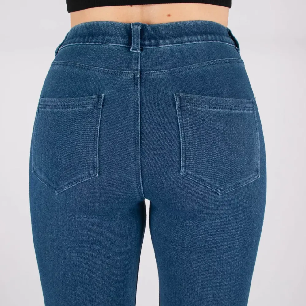 Active Usa Adriane jeggingsit denim blue