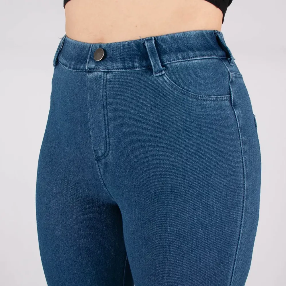 Active Usa Adriane jeggingsit denim blue
