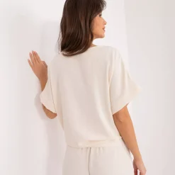 Adela Floe paita korulla cream