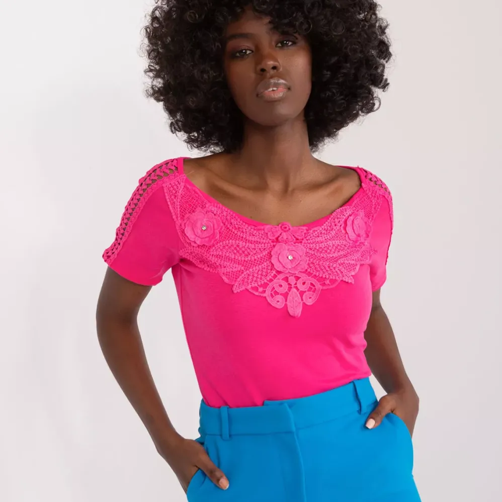Ambitionfly Seela t-paita fuksia