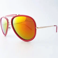 Aviator aurinkolasit punainen