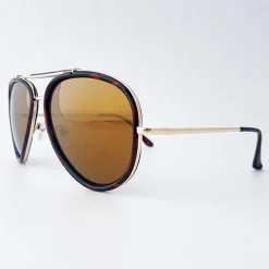Aviator aurinkolasit ruskea