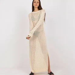 Badu Cascade neulemekko light beige