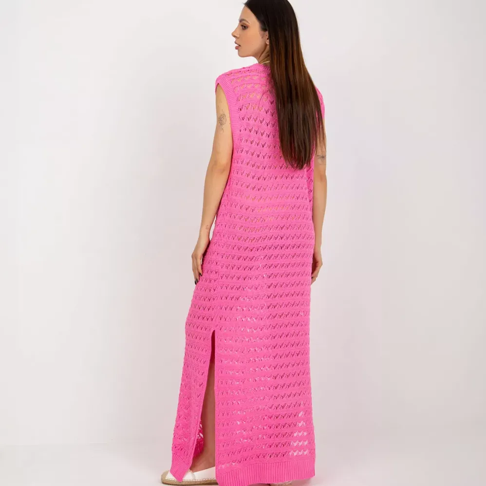 Badu Flick neulemekko pinkki