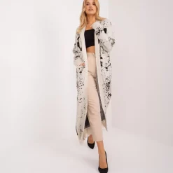Badu Kiera pitkä neuletakki beige
