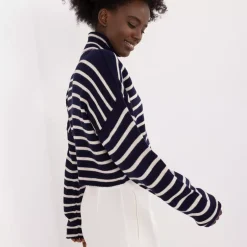 Badu Laurel Crop neulepaita tummansininen