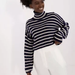 Badu Laurel Crop neulepaita tummansininen