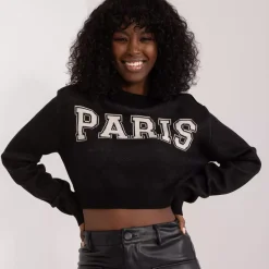 Badu Melodie neulepaita musta