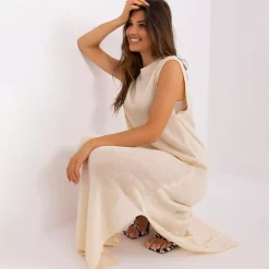 Badu Nairobi neulemekko vaalea beige
