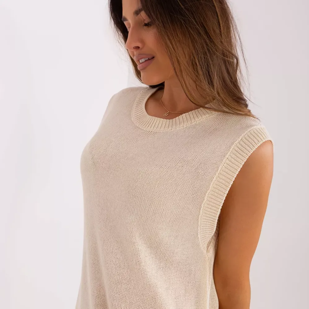 Badu Nairobi neulemekko vaalea beige