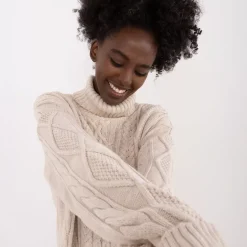 Badu Oxana neulepaita vaalea beige