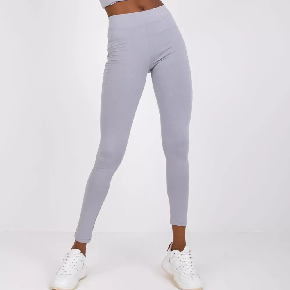 Basic Brigitte leggingsit v.harmaa