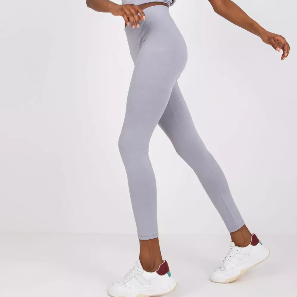 Basic Brigitte leggingsit v.harmaa
