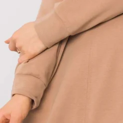 Basic Kristina pitkä trikoopaita kameli