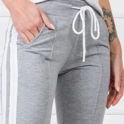 Basic Laney housut vaaleanharmaa