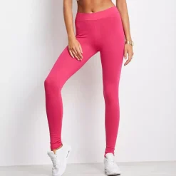 Basic leggingsit fuksia