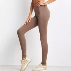 Basic leggingsit ruskea