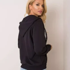 Basic Linda huppari musta