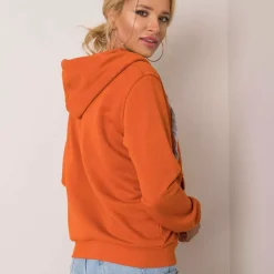 Basic Linda huppari tumma oranssi