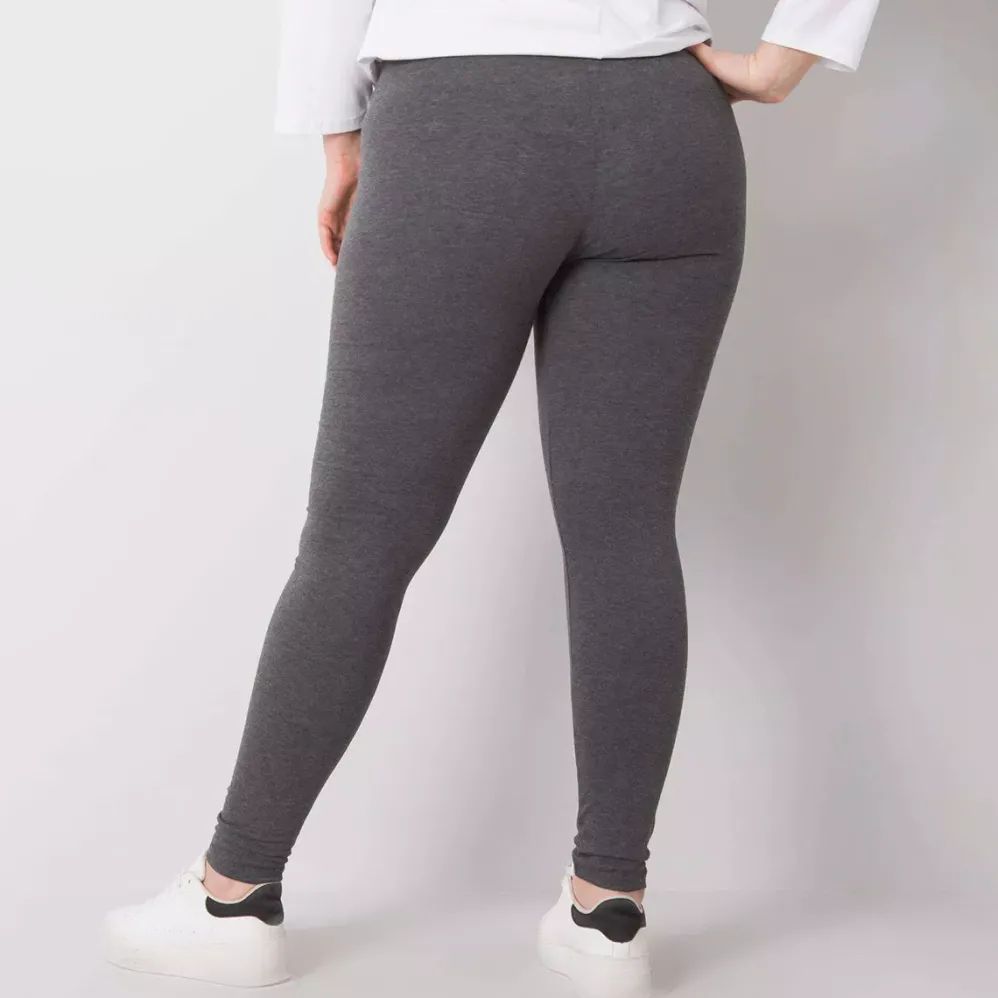 Basic Maysie trikooleggingsit tummanharmaa