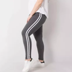 Basic Millie leggingsit tummanharmaa