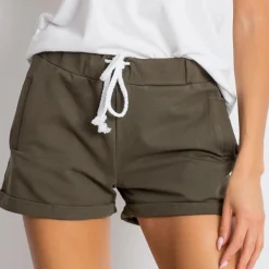 Basic Prestige trikooshortsit khaki