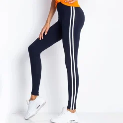 Basic Stripes leggingsit navy