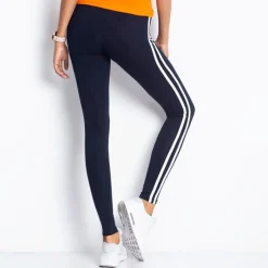 Basic Stripes leggingsit navy