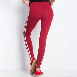 Basic Stripes leggingsit t.punainen