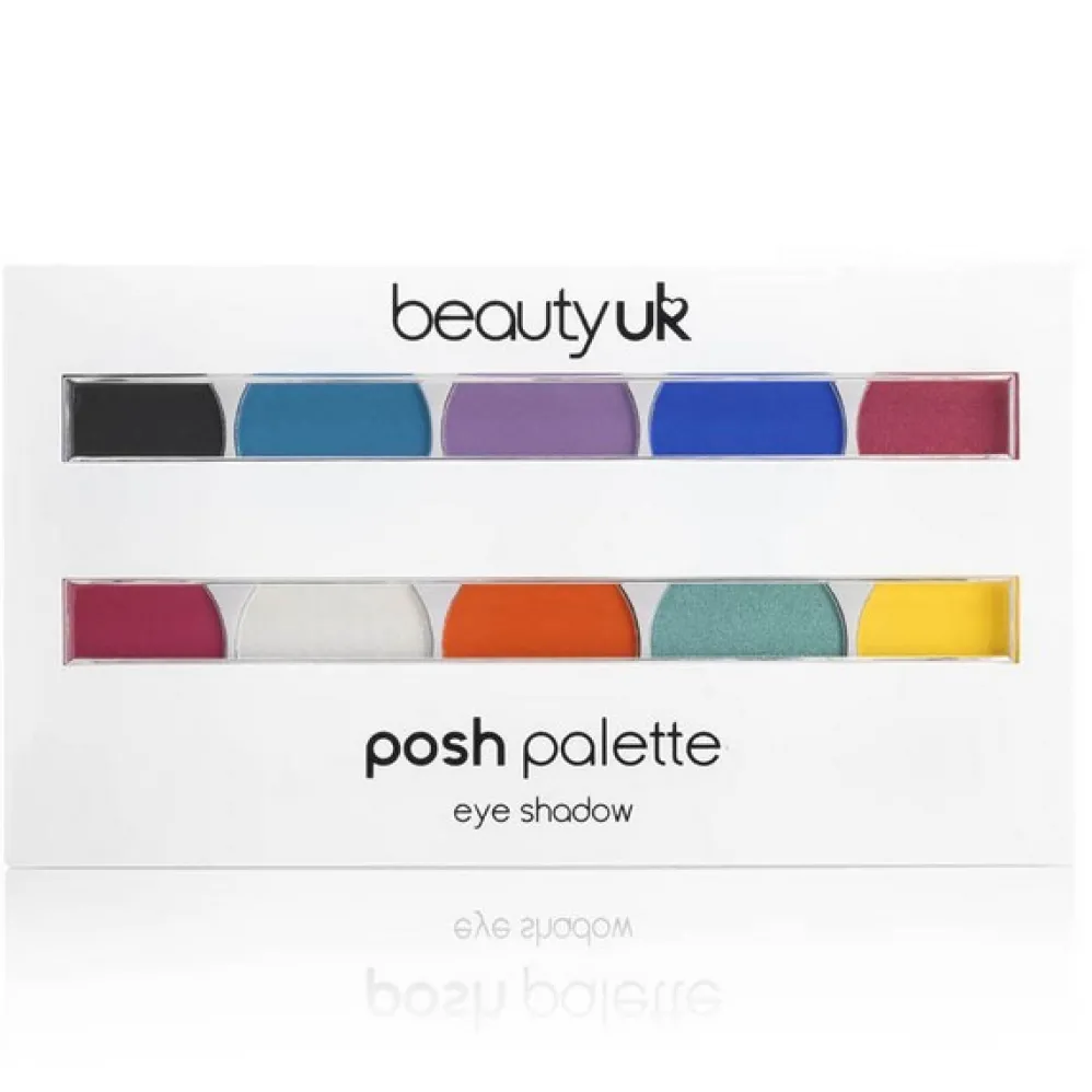 BeautyUK Posh luomiväripaletti no 3 Festival