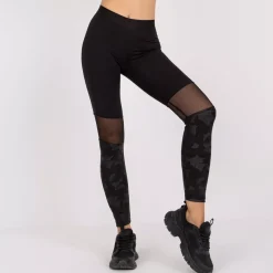 Berrak Insert leggingsit musta