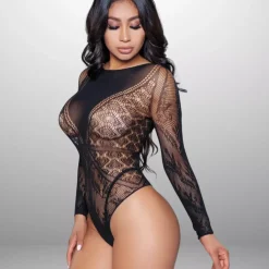 Be Wicked Break My Heart Bodysuit musta