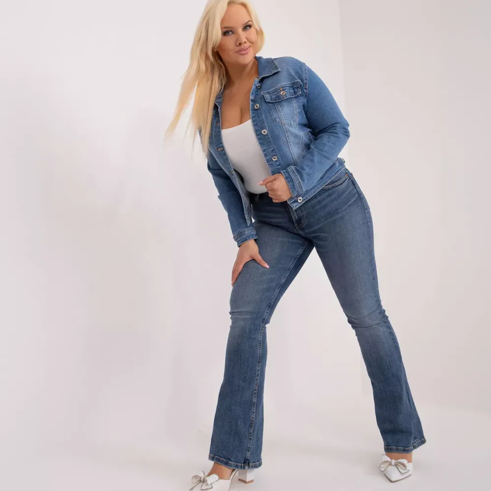 B.S Jeans farkkutakki vaaleansininen
