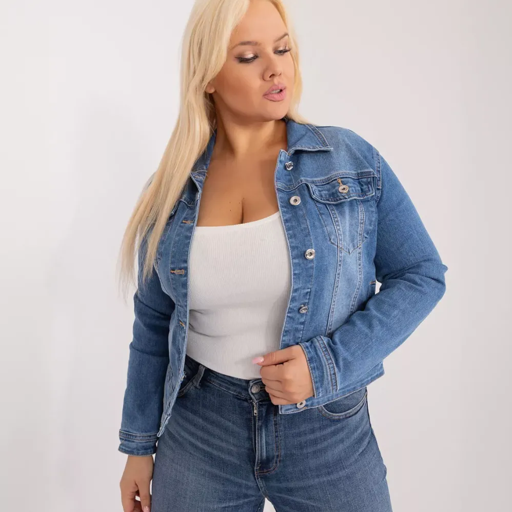 B.S Jeans farkkutakki vaaleansininen