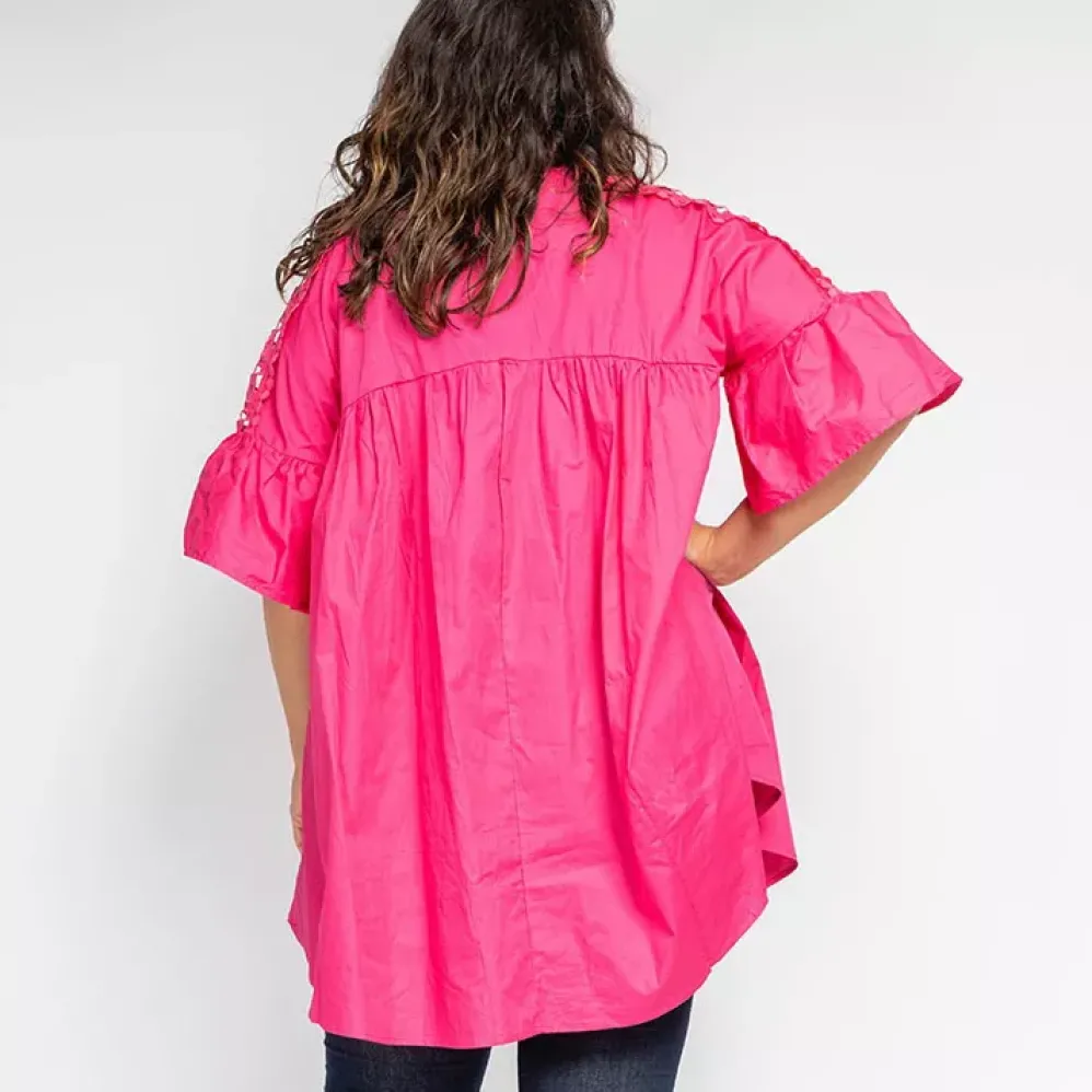 Bubblee Annalee tunika fuksia