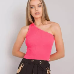 Calben Heisley superstrech toppi neonpinkki