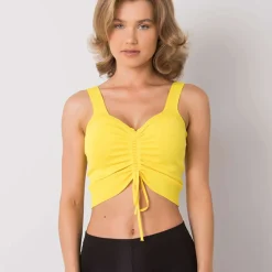 Calben Jolaine Scrunch toppi keltainen