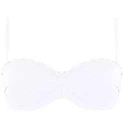 Chlamys Varia Push Up Balconette bikiniliivi valkoinen