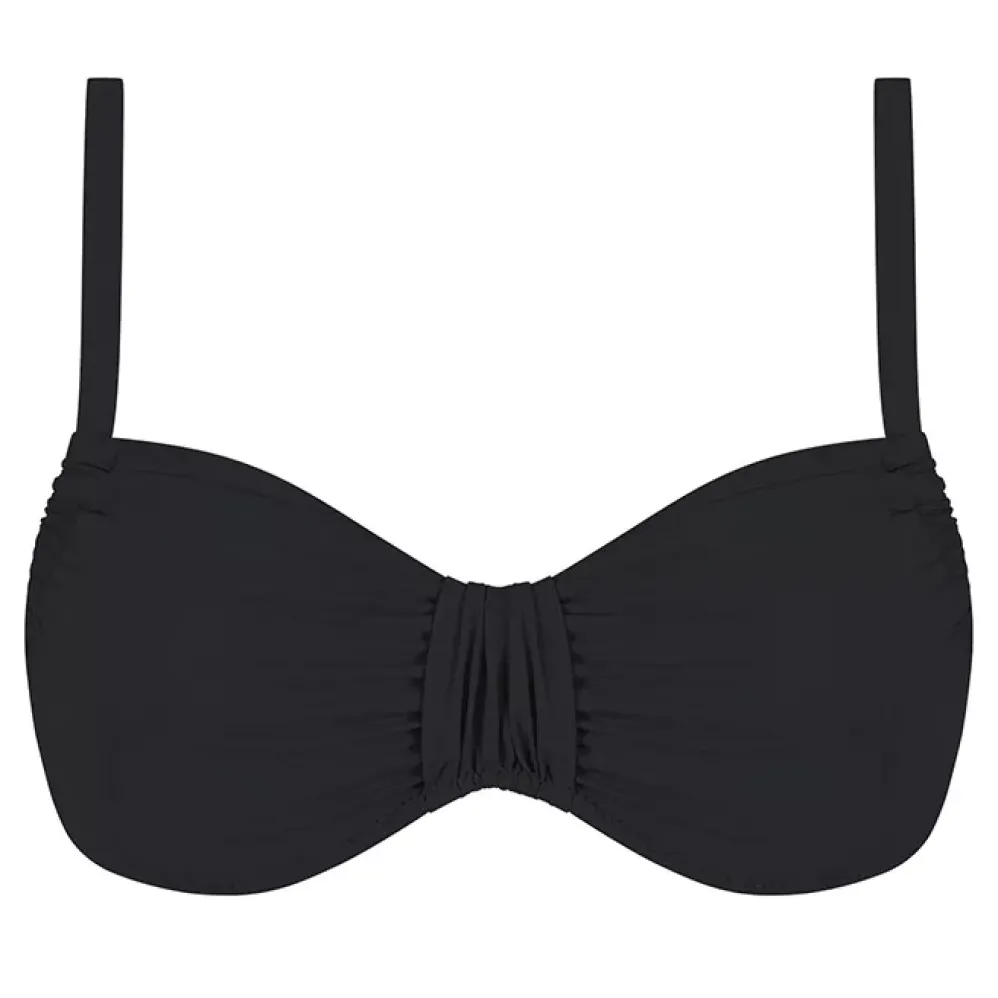 Chlamys Varia Unpadded Balconette bikiniliivi musta