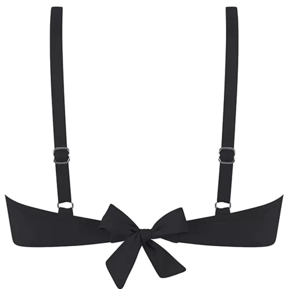 Chlamys Varia Unpadded Balconette bikiniliivi musta