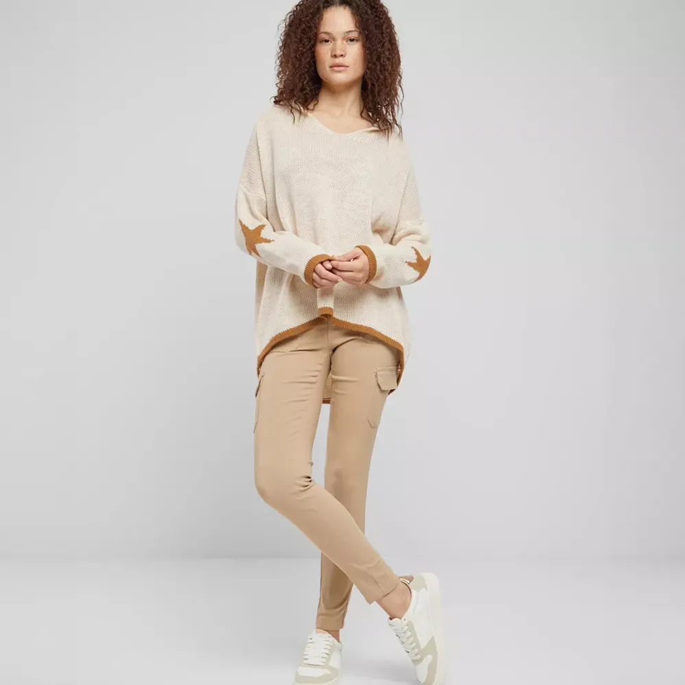 Cloud 5ive neulehuppari beige