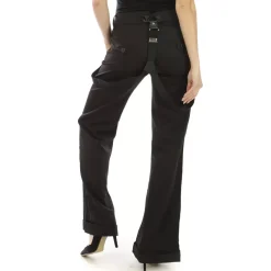 Crazy Lover Wide Suspender housut musta