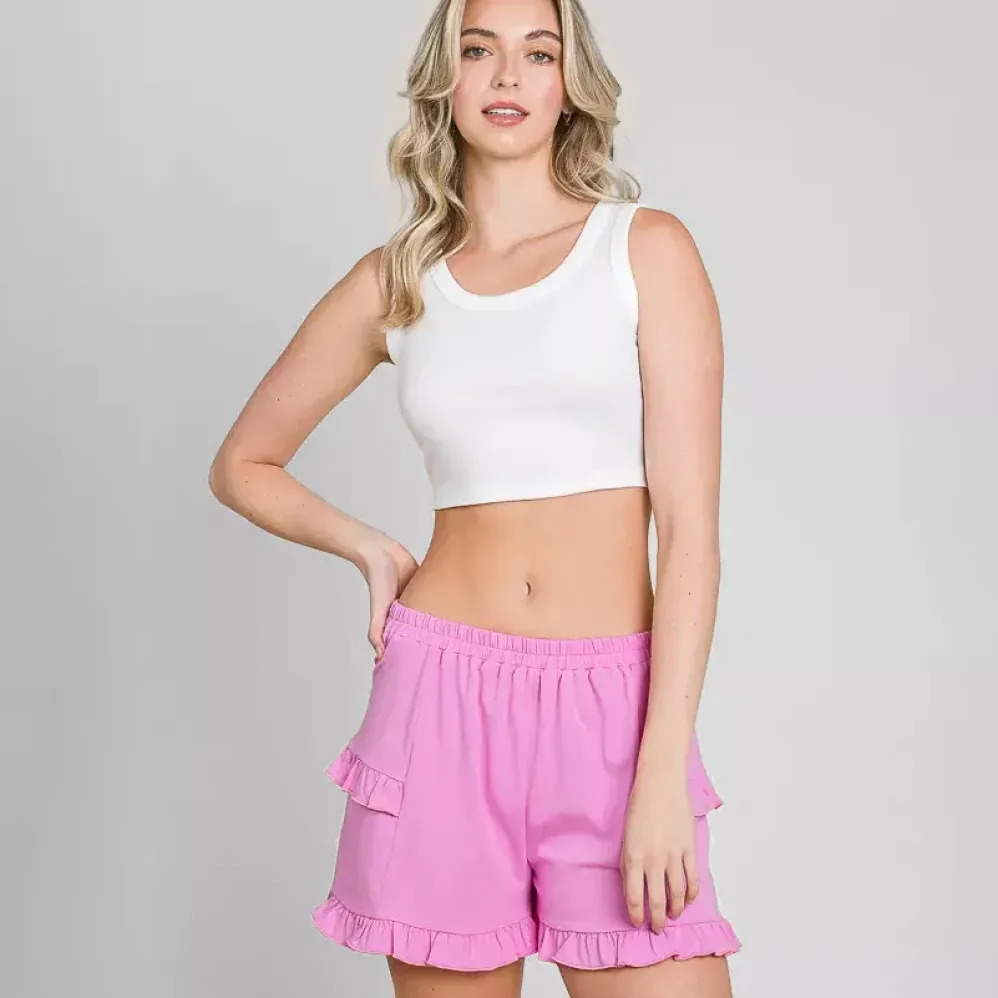 Culture Code Amada shortsit charm pink