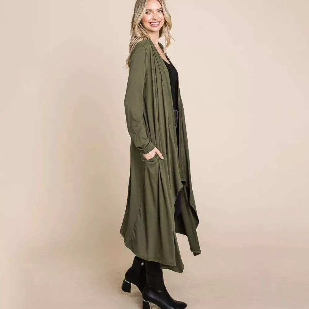 Culture Code Dinna Duster takki new olive
