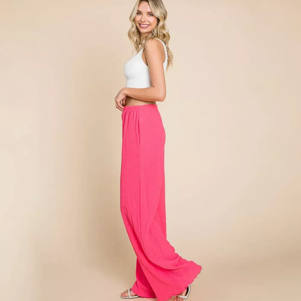 Culture Code Jaqueline housut lemonade pink