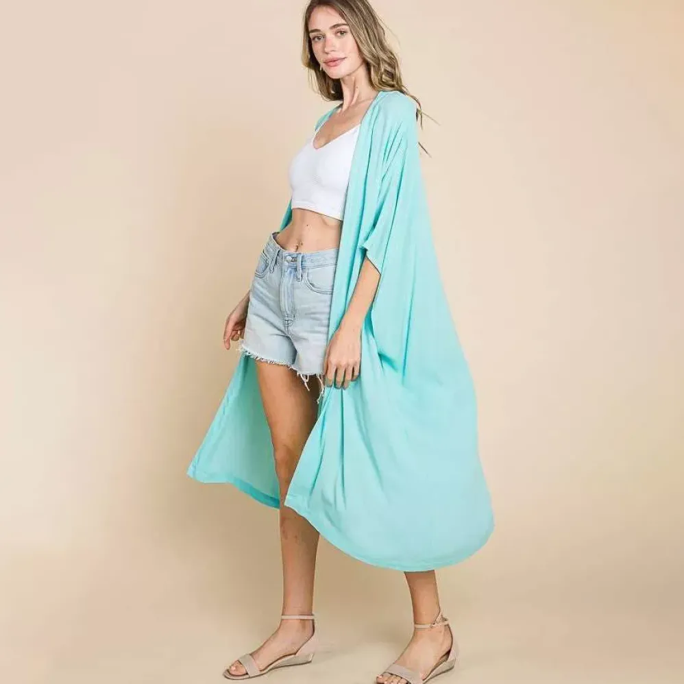 Culture Code Raquel maxi kimono new sky limit
