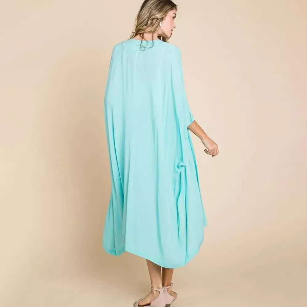Culture Code Raquel maxi kimono new sky limit