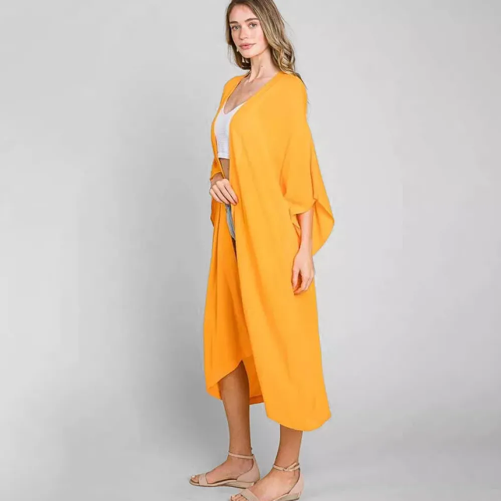 Culture Code Raquel maxi kimono mari gold