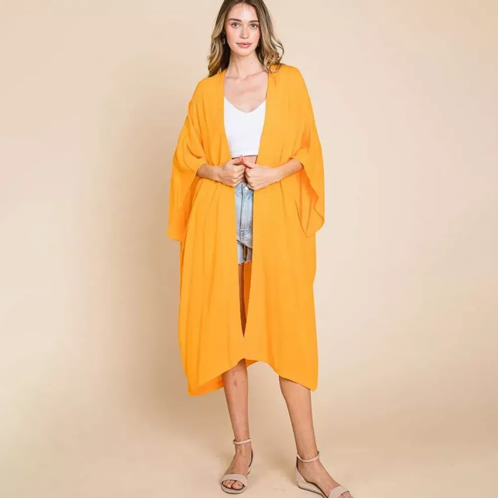 Culture Code Raquel maxi kimono mari gold
