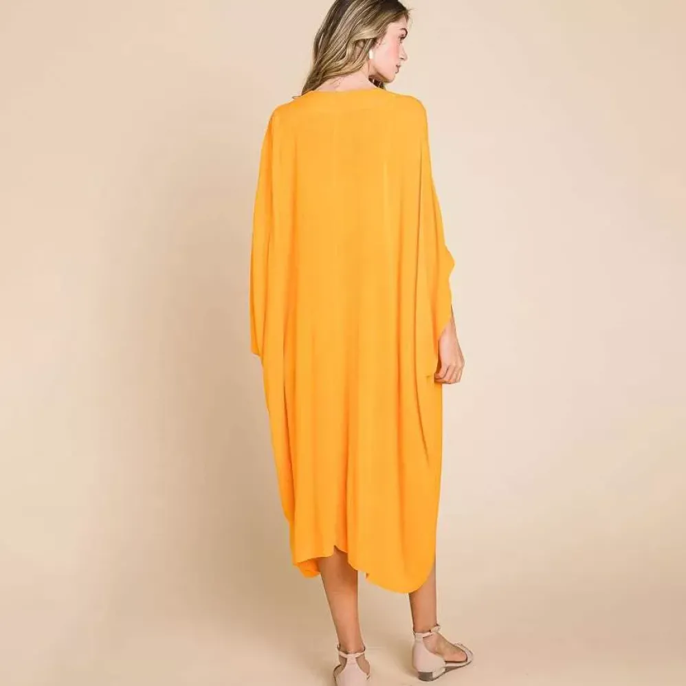 Culture Code Raquel maxi kimono mari gold